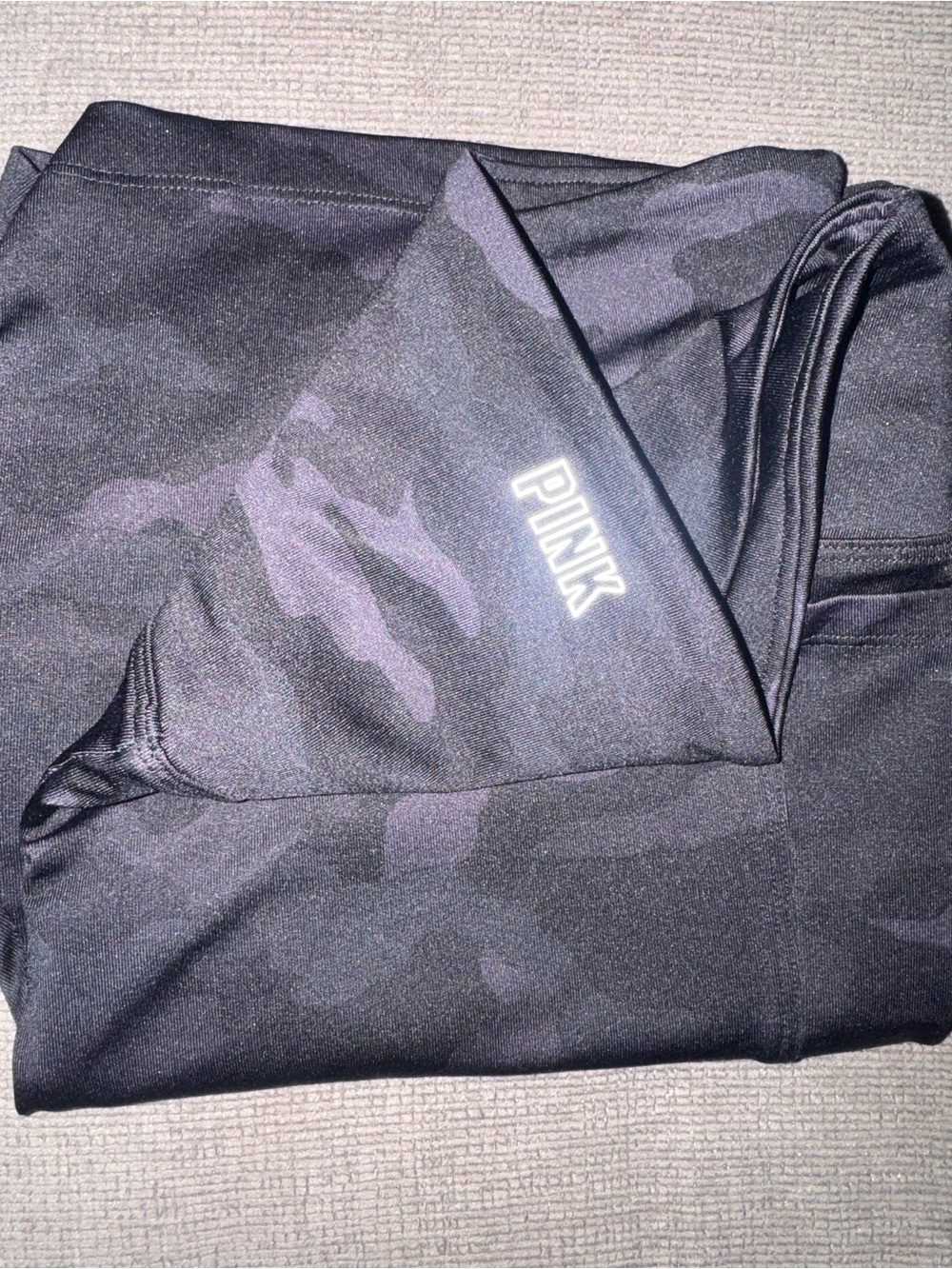 Victoria Secret Pink active-Camo High-Waist Athletic Leggings with Side Pocket